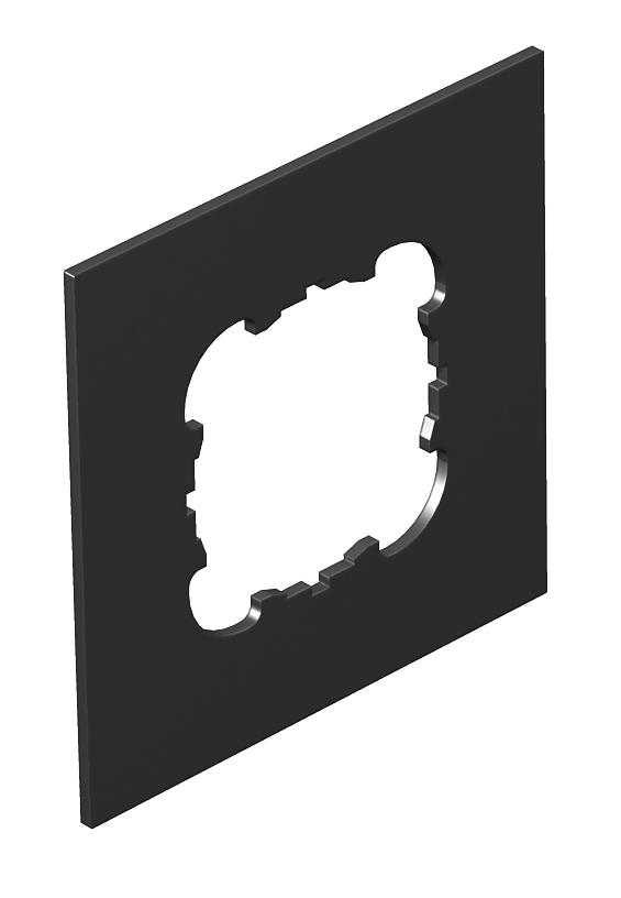 OBO Bettermann Vertr Abdeckplatte 1xEKR f. T4L/T8NL T8NL P1 9011