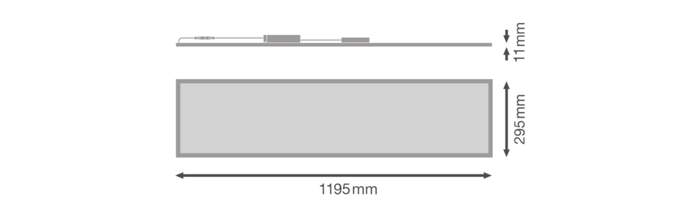 Ledvance LED-Panel 840, DALI PLCMFT1200P33840U19D