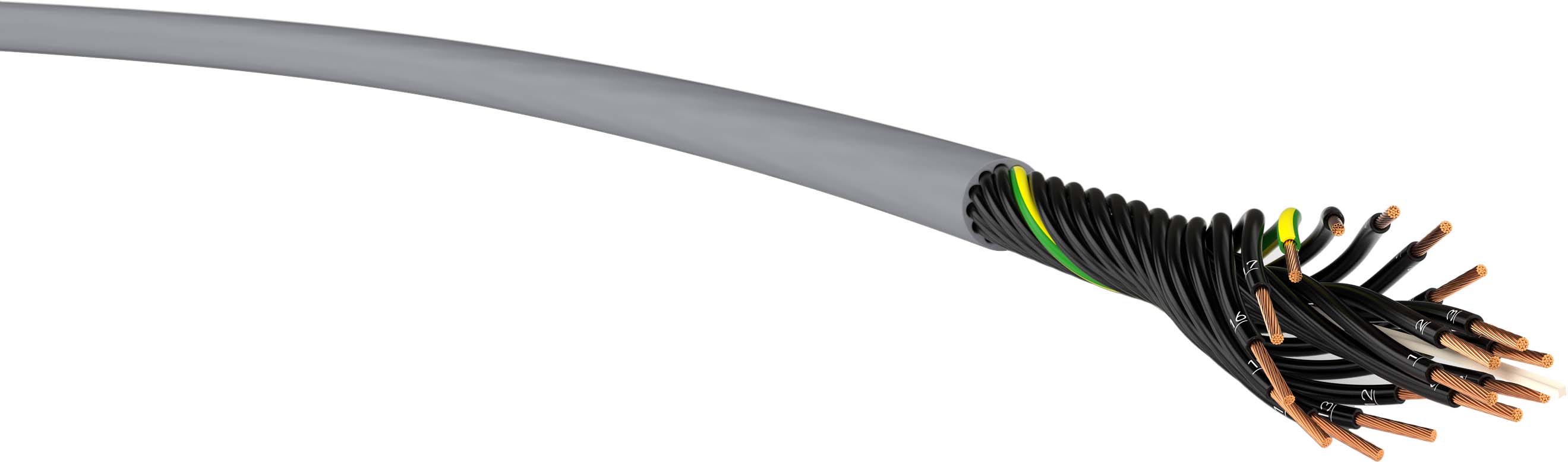 50 M Verschiedene-Diverse K+L YSLY-JZ 12x1 Ri. 50 Steuerleitung YSLY-JZ 12x1