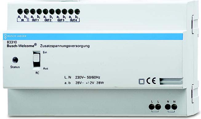 Busch-Jaeger Zusatzspannungsversorg.REG 83310