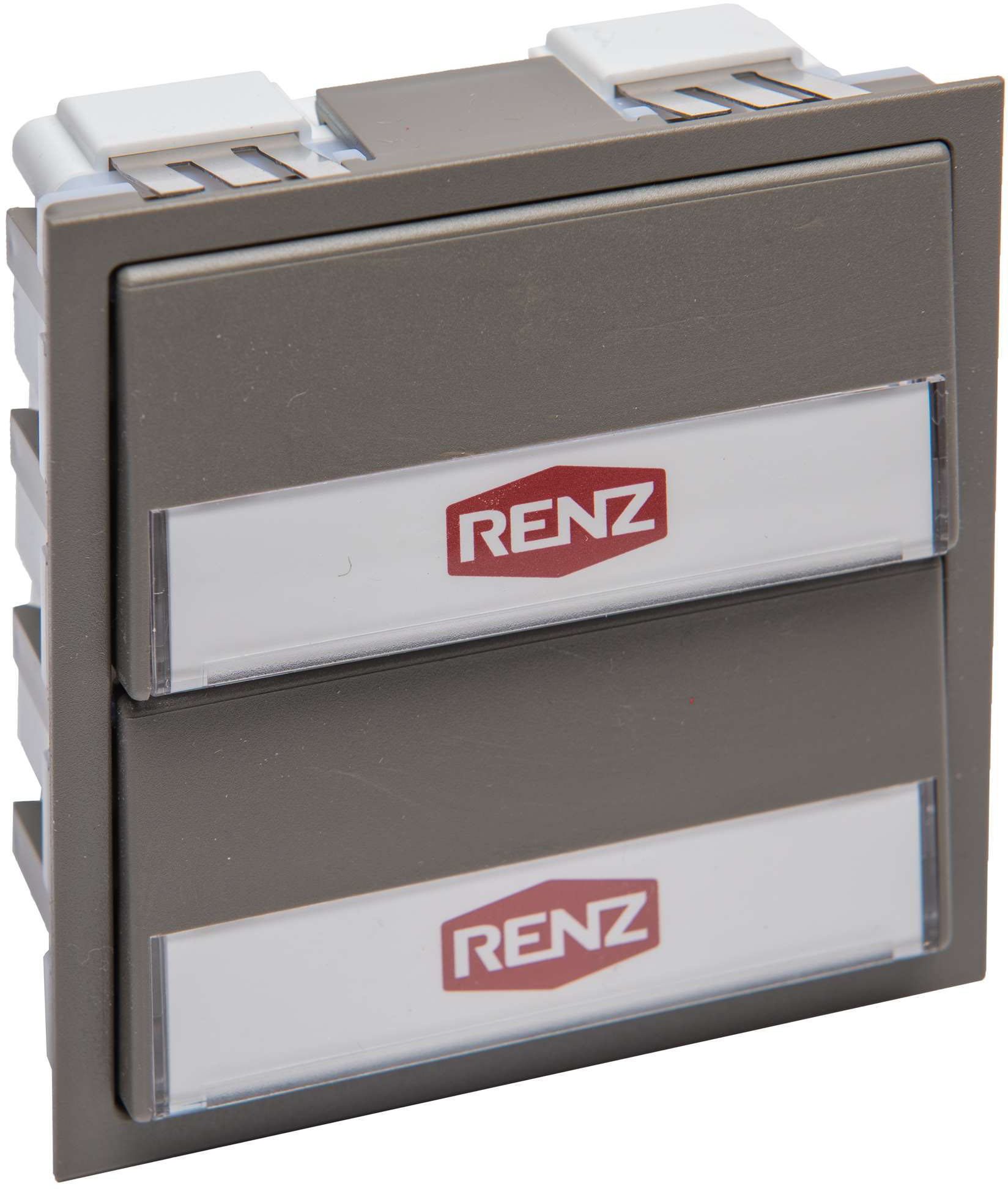 Renz Metallwaren. Klingelmodul mit 2 Klingeltaster 97-9-85270 gr