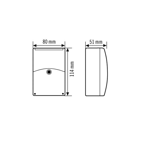 ESYLUX AP-Dämmerungsschalter m.Tag.-Zeitschaltuhr CDS-A/T