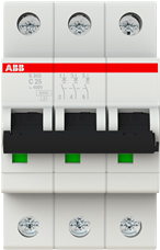 ABB Stotz S&J Sicherungsautomat 6kA 25A C 3p S203-C25