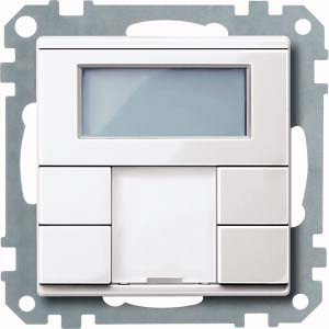 Merten Taster 2f.pws/gl mit RT-Regler MEG6212-0319