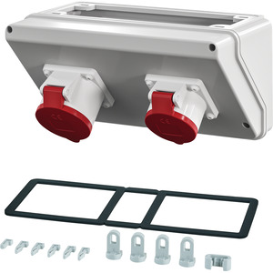 Hensel Mi Connection Box 32A,5p,400V,6h Mi CB 12