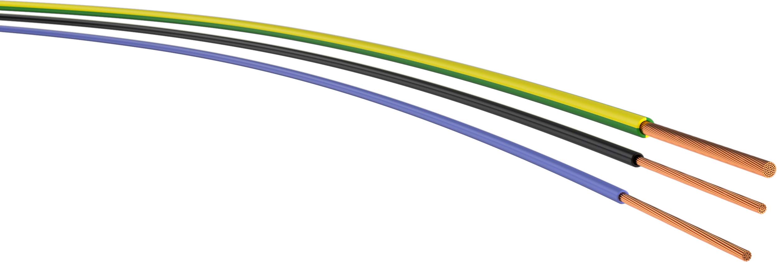 100M H07V-K 10 rt Eca Ring Aderleitung feindrähtig