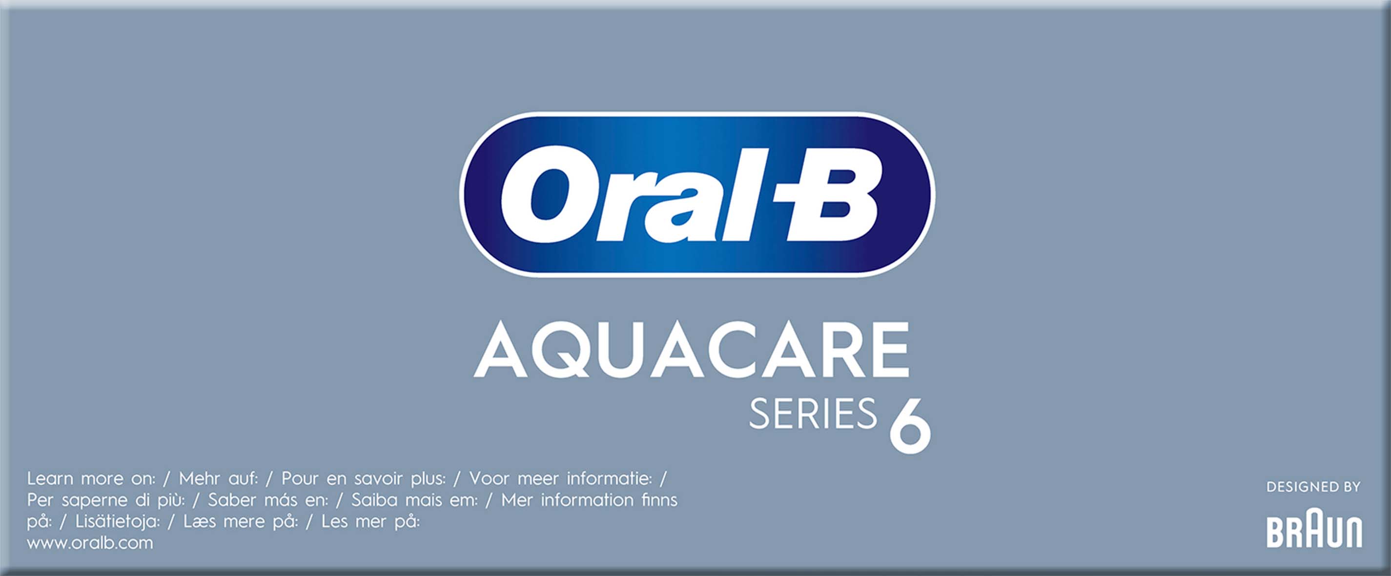 Procter&Gamble Braun Munddusche AquaCare 6 ws