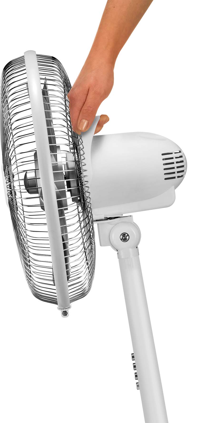 Unold Standventilator Silverline 40cm 86820 ws/si