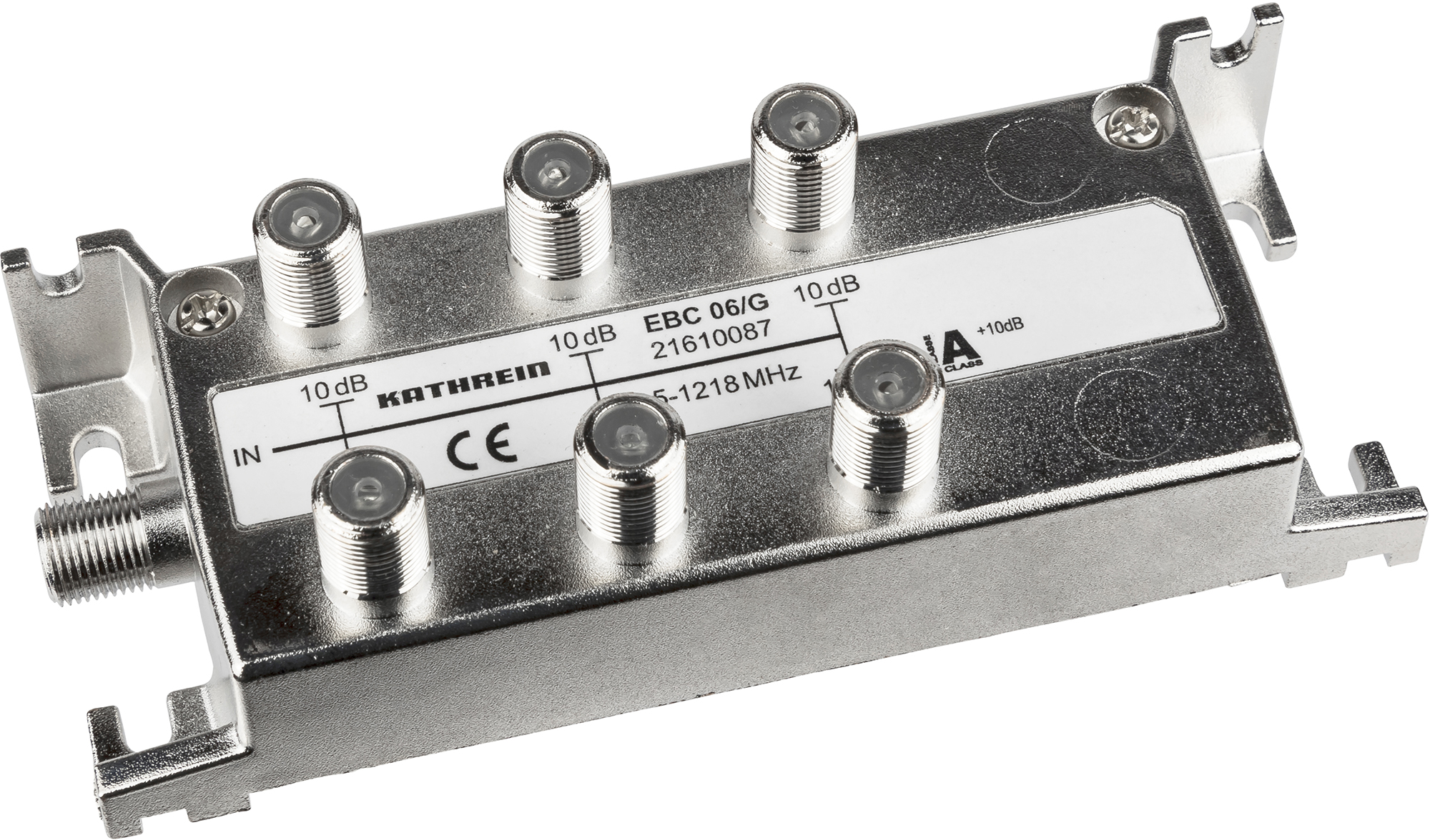 Kathrein Verteiler 6f. 5-1218 MHz 10dB EBC 06/G