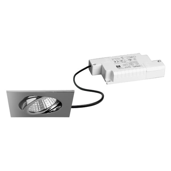 Brumberg Leuchten LED-Einbaustrahler 3000K chrom dimm. 39365023