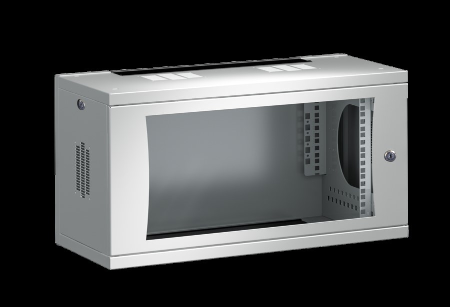 Rittal FlatBox 6HE 600x400x358mm Sichttür DK 7507.000