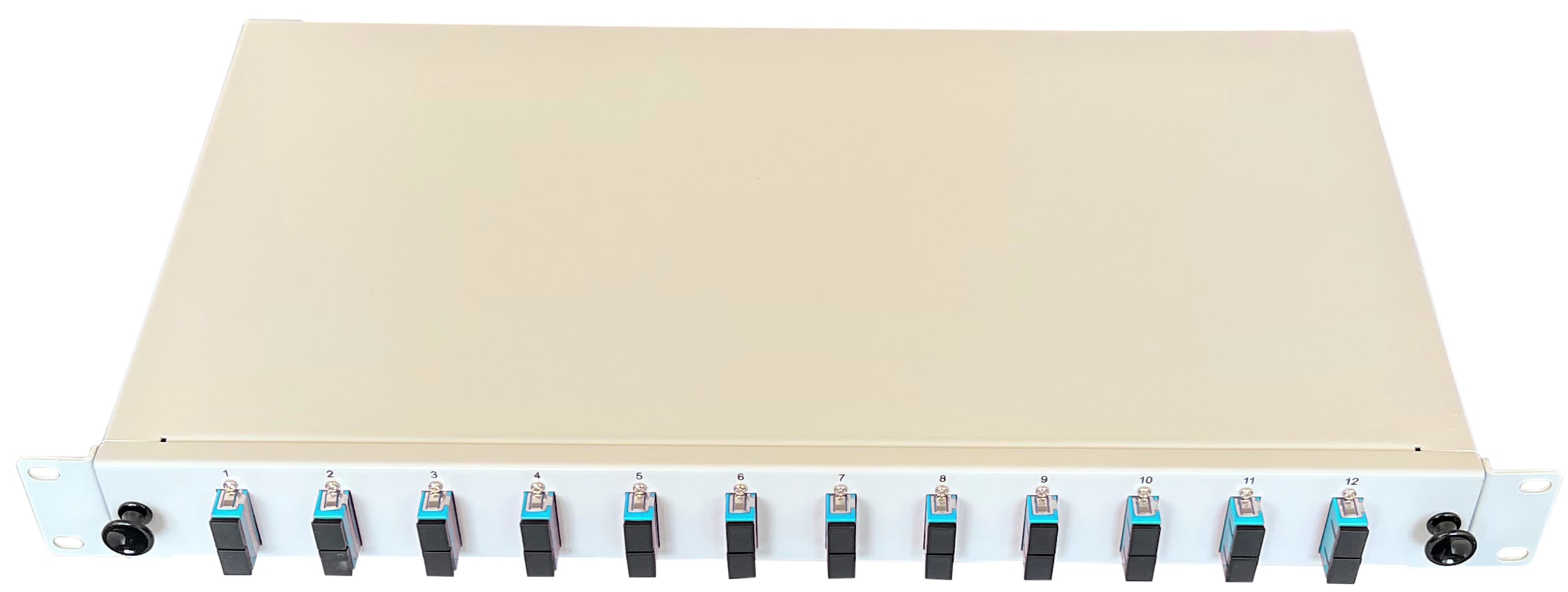 Paschke Spleissbox ausziehbar 19" 12xSCd OM3 AQUA 443705AQ-12SA