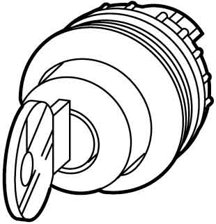 Eaton (Moeller) Schlüsseltaste (MS1) 3 Stell. M22-WS3