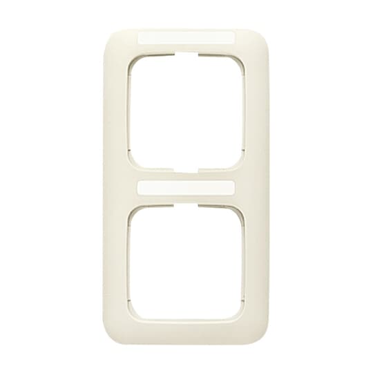 Busch-Jaeger Rahmen 2-fach weiß, senkr. Sichtf. 1722 NS-212