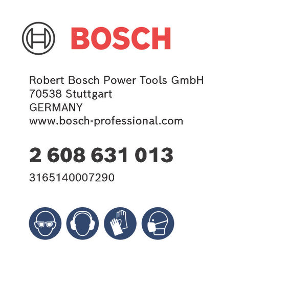 Bosch Power Tools Sägeblatt 2608631013