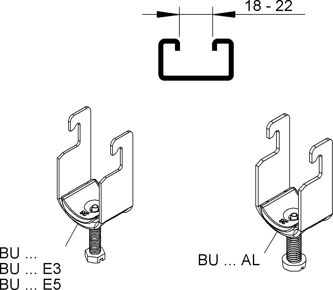 Niedax Bügelschelle BU 26