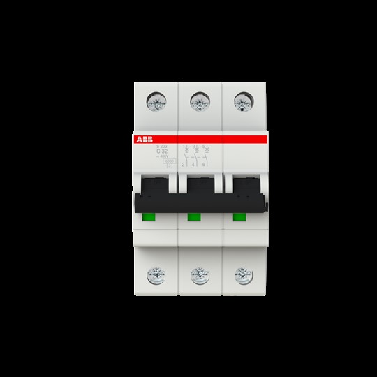 ABB Stotz S&J Sicherungsautomat 6kA 32A C 3p S203-C32