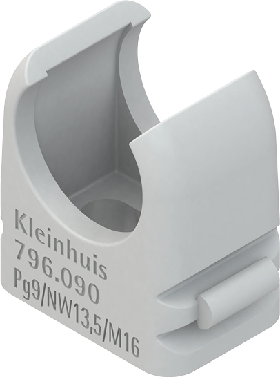 50 STK Kleinhuis RO-Clip-Rohrschelle lgr M32 796.291