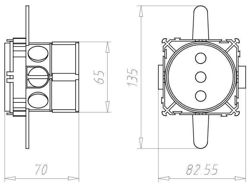 Kaiser Iso-Dosenset 1155-03