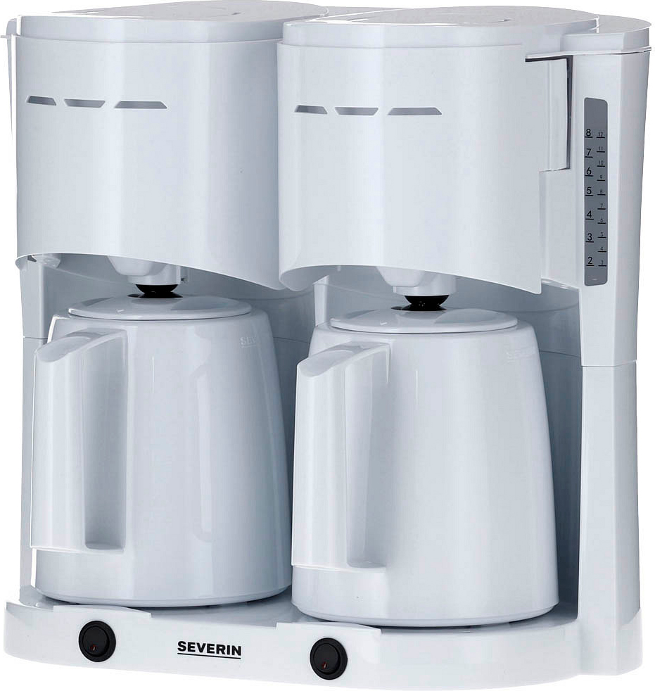 Severin Duo-Thermo-Kaffeeautomat 2x1000W KA 9314 ws