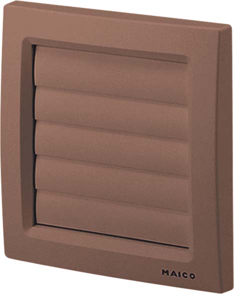 Maico Verschlussklappe NW100,braun AP 100 B Maico Verschlussklappe NW100,braun AP 100 B