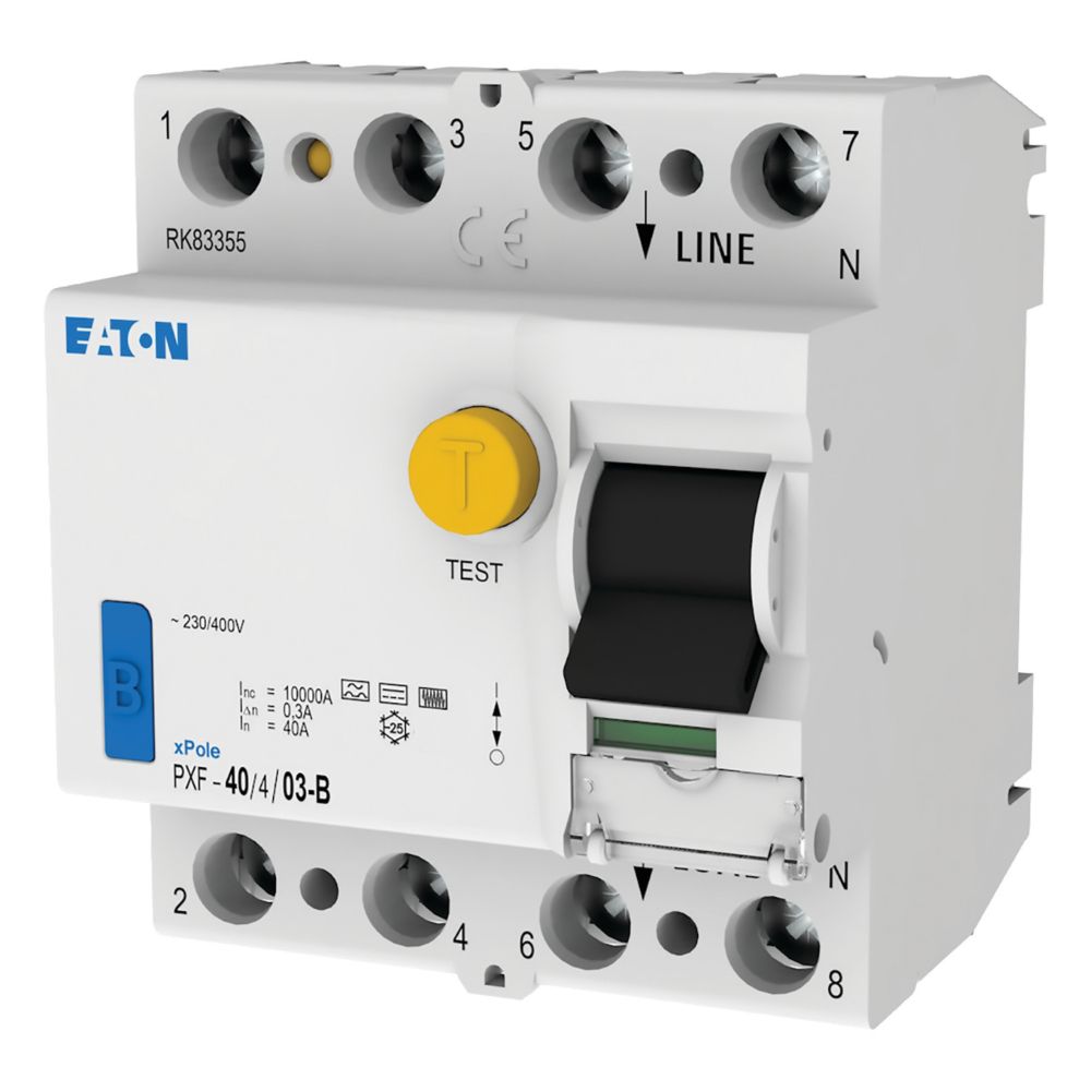 Eaton (Installation) FI-Schalter 40A, 4p, 300mA,Typ B PXF-40/4/03-B