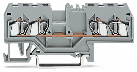 WAGO GmbH & Co. KG Durchgangsklemme 0,08-2,5mmq grau 280-633