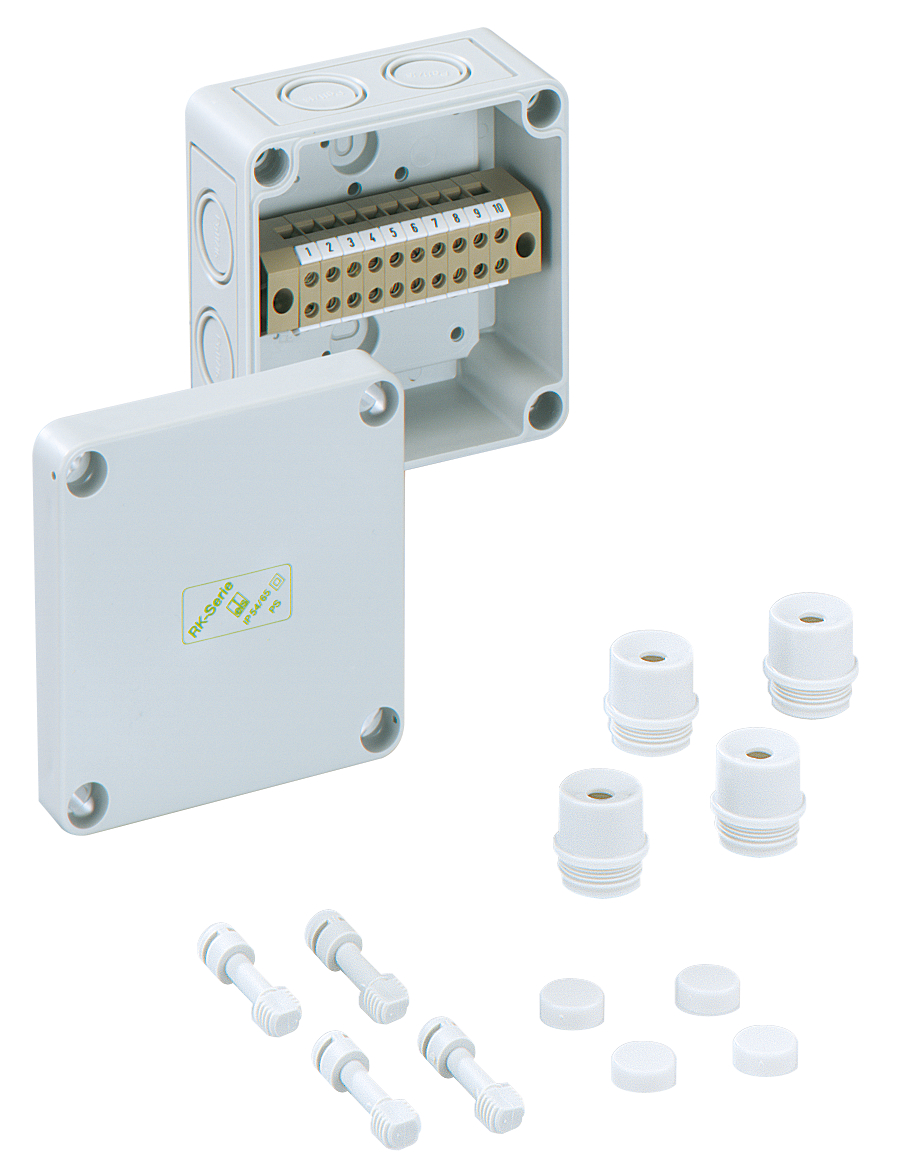 Spelsberg Klemmenkasten gr 12p. IP54 RKK 4/12-12x4qmm