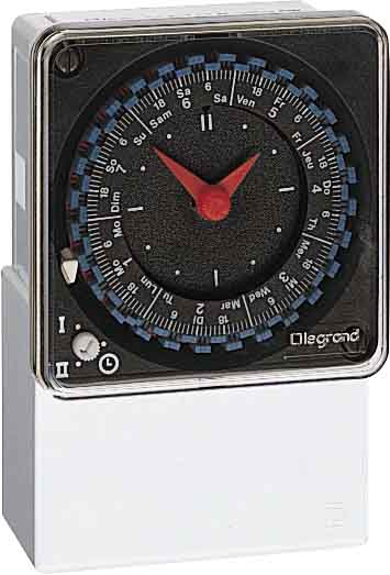 Legrand Analogschaltuhr m.Gangres. 230V,50Hz Legrand 049754