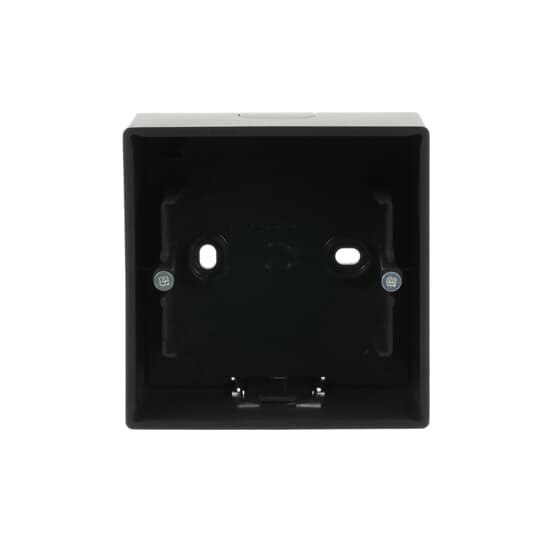 Busch-Jaeger Aufputz-Gehäuse 1fach, schwarz matt 1701-885