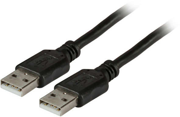 EFB-Elektronik USB2.0 Anschlusskabel 1,8m sw A-A St/St K5253SW.1,8