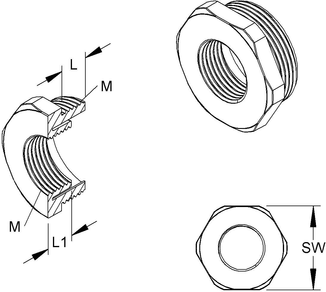 Kleinhuis Reduzierring 1893M6340