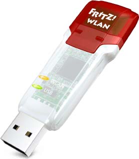 AVM WLAN USB Stick AC+N bis 866MBit/s FRITZ!WLANStickAC860