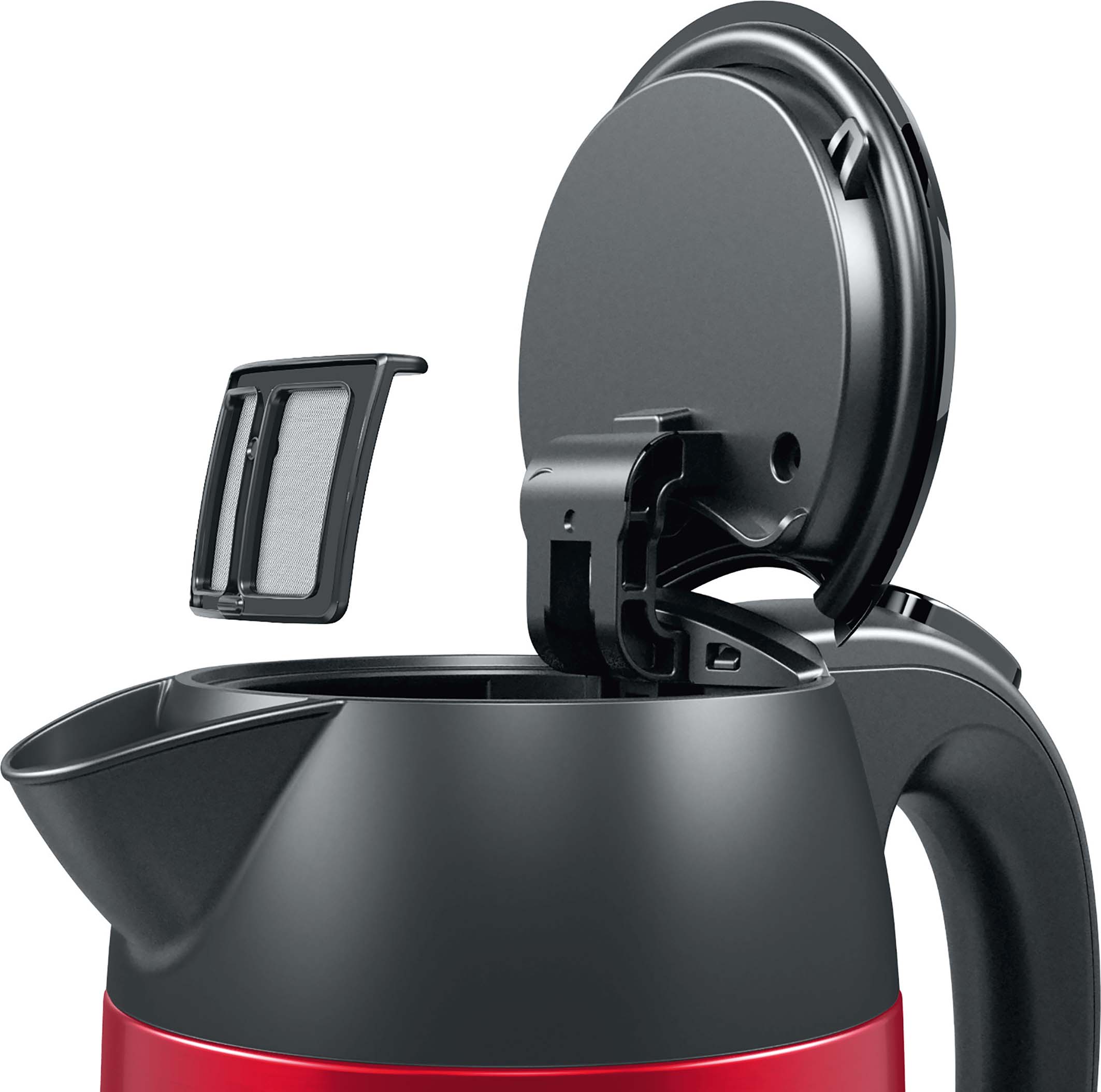 Bosch SDA Wasserkocher TWK3P424 deep red/gr