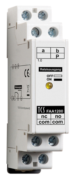 TCS Tür Control Türöffner-Relais f. Hutschiene FAA1200-0400