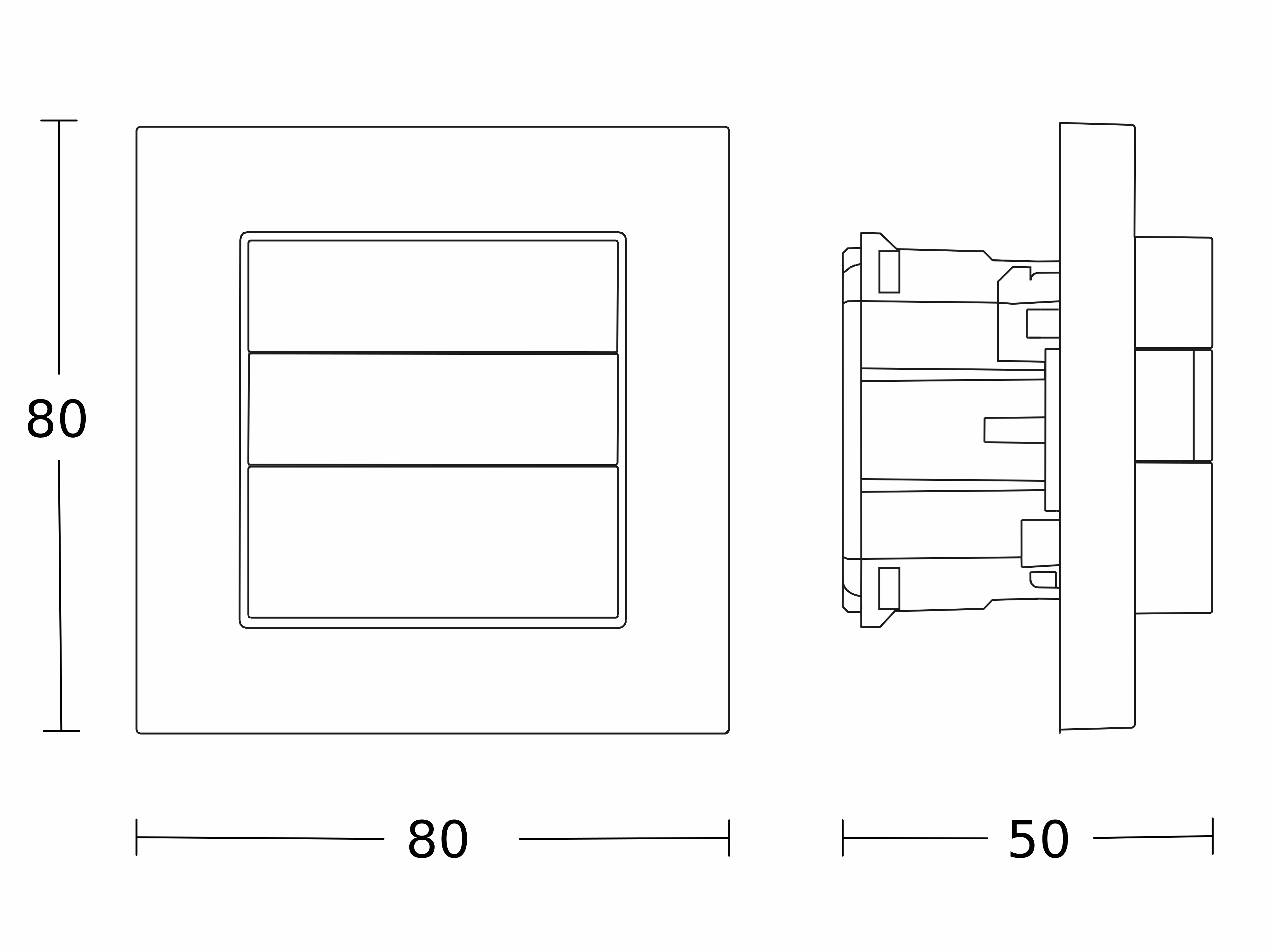Steinel Präsenzschalter COM1 (on/off) HF 180 UP WS COM1