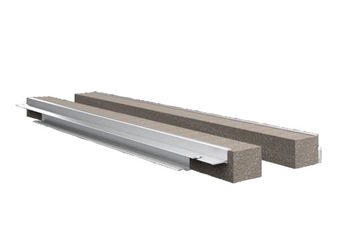Rittal Profil zur Kabeleinführung VX 8618.812 (VE4)