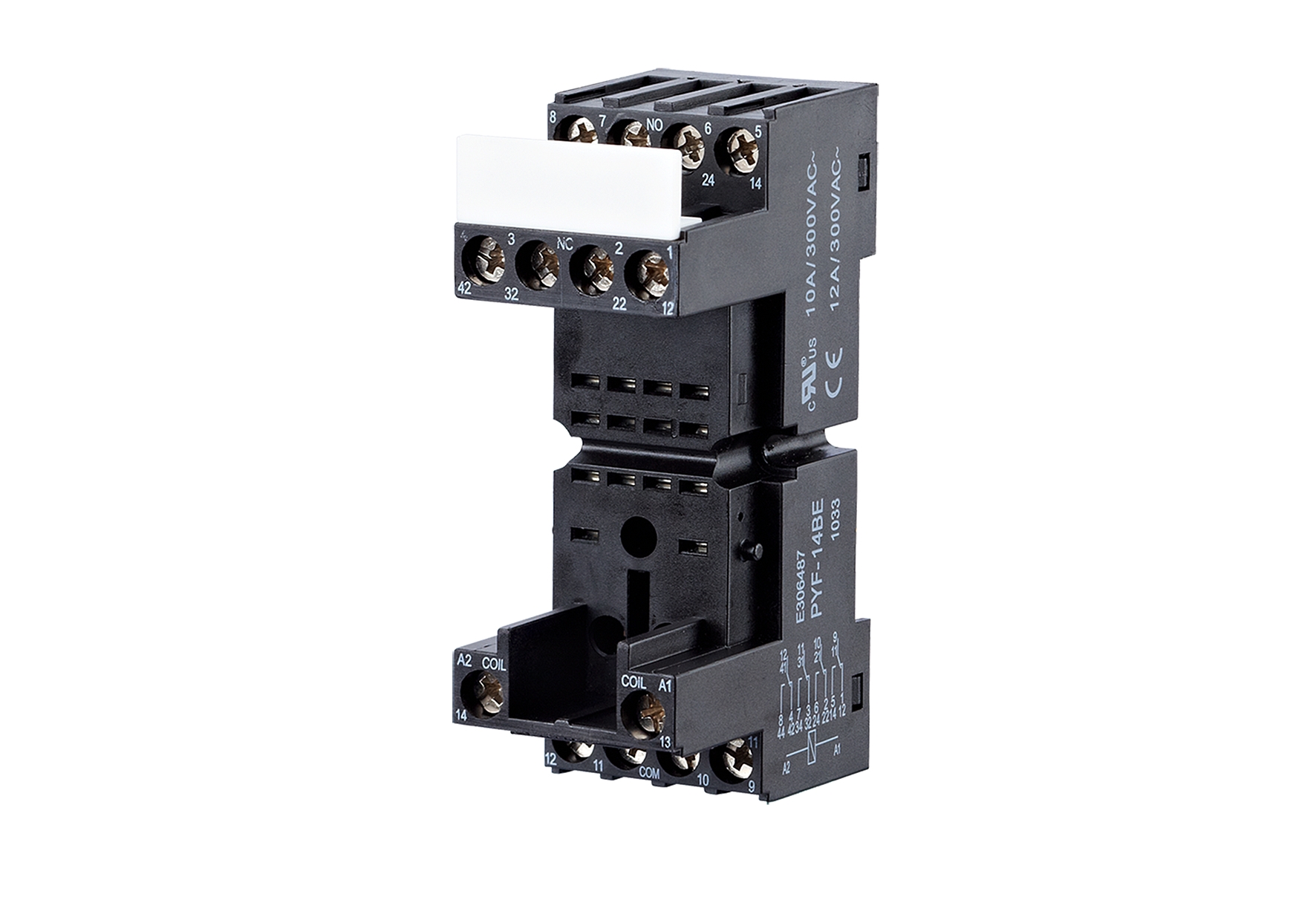 Metz Connect Fassung 274 RSS 214 14p. f.DIN-Schiene 110178
