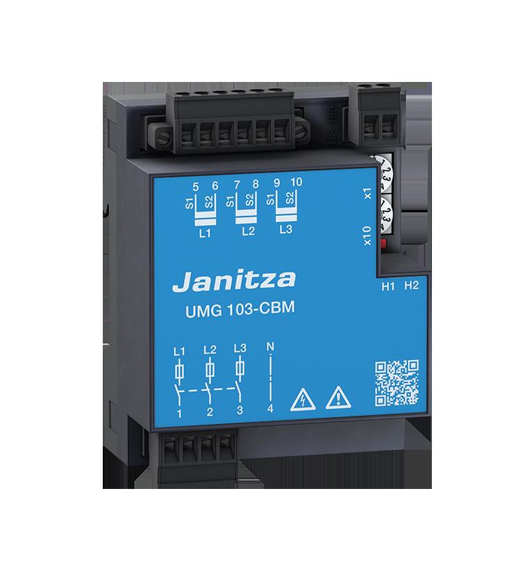 Janitza Electronic Universalmessgerät L-N:80-240VAC UMG 103-CBM