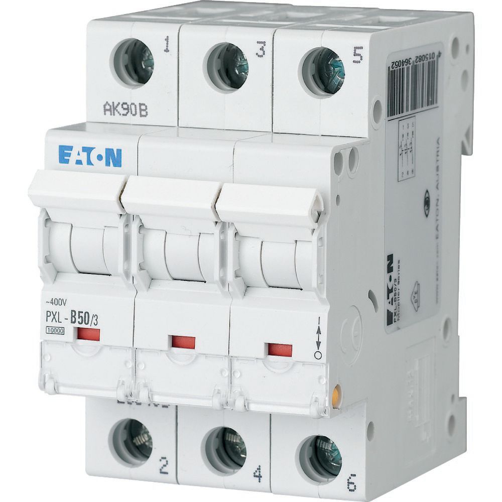 Eaton (Installation) LS-Schalter m.Beschrift. B 50A, 3p PXL-B50/3