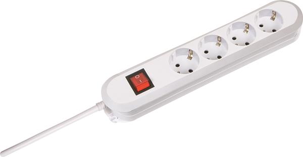 Bachmann Tischsteckdose 4f. 1,50m ws 381.230K