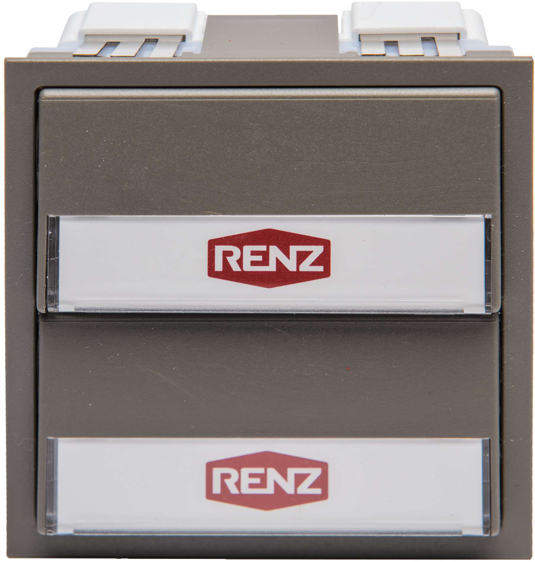 Renz Metallwaren. Klingelmodul mit 2 Klingeltaster 97-9-85270 gr