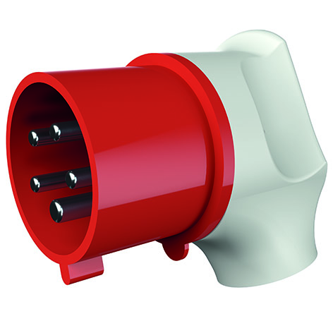 Mennekes Winkelstecker 32A,5p,6h,400V,IP44 3266