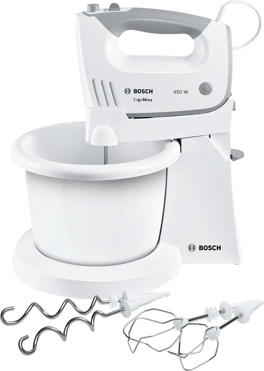 Bosch SDA Handrührer m.Ständer/Schüssel MFQ36460 ws/gr