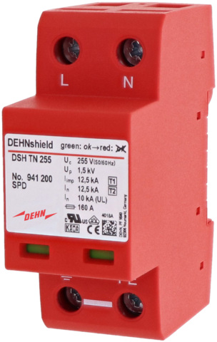 DEHN Kombi-Ableiter TN-Systeme DSH TN 255