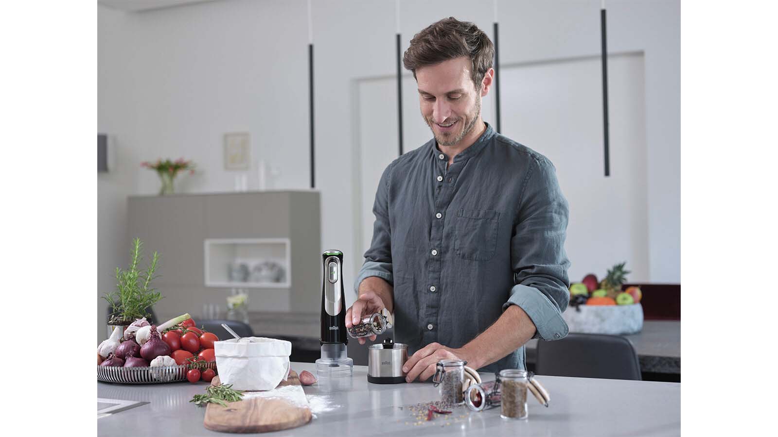 DeLonghi Stabmixer Multiquick9 MQ 9138 XI