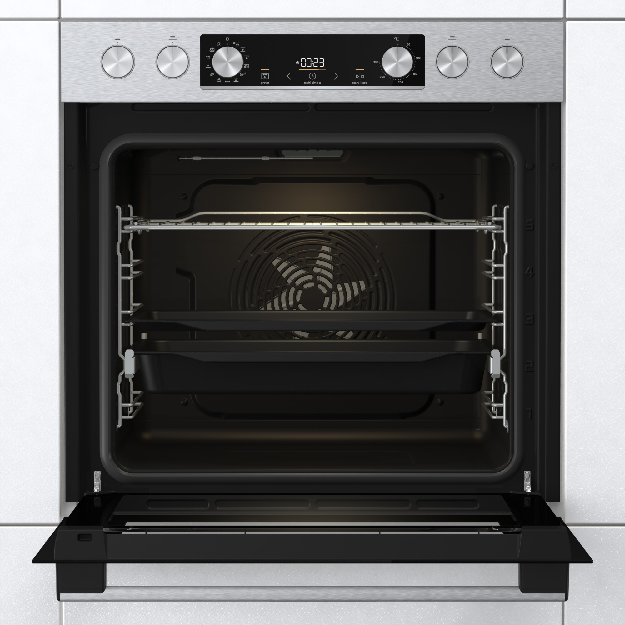 Hisense Gorenje DA EB-Herdset-Hi-Light/Steam Duo Set SCX BCS6737E06X+ECD643BX