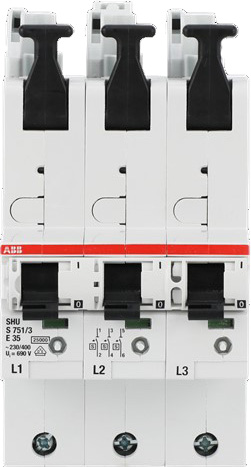ABB Stotz S&J Hauptsicherungsautomat o.Schienenadapter S751/3-E35