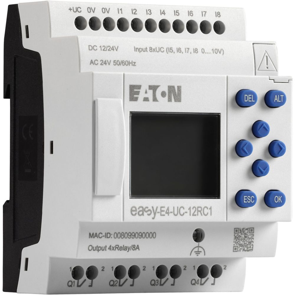 Eaton (Moeller) Steuerrelais 12/24VDC,24VAC EASY-E4-UC-12RC1