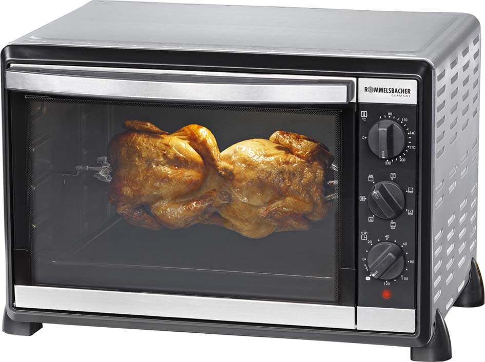 Rommelsbacher Kleinbackofen 42l 1800W Uml+Drehsp BG 1805/E